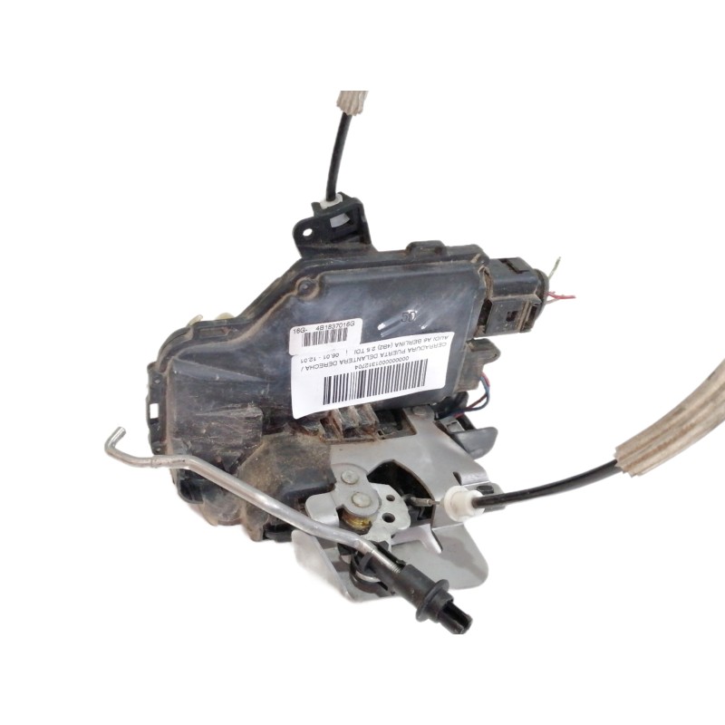 Recambio de cerradura puerta delantera derecha para audi a6 berlina (4b2) 2.5 tdi referencia OEM IAM 4B1837016G  