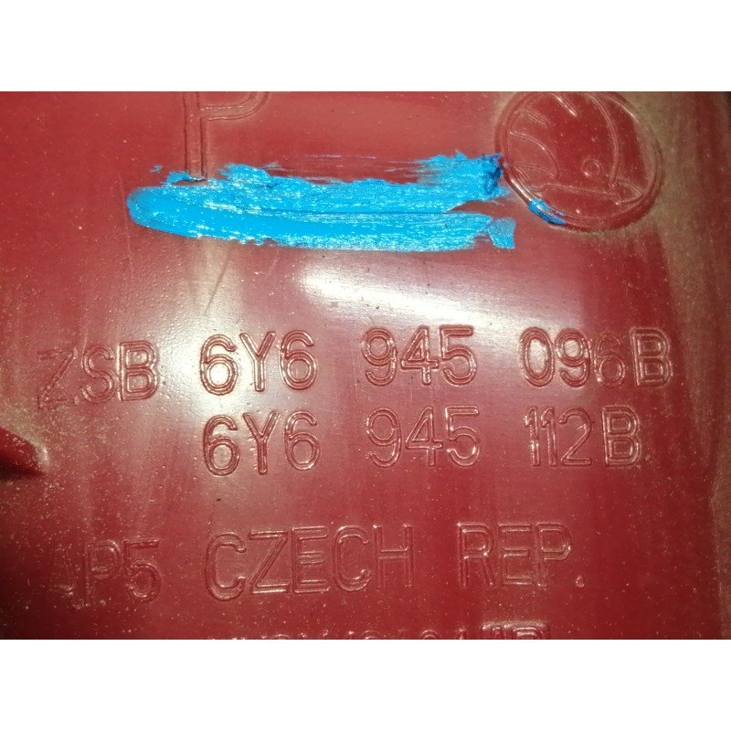 Recambio de piloto trasero derecho para skoda fabia (6y2/6y3) 1.4 referencia OEM IAM 6Y6945096B 6Y6945096 / 6Y6945112B 6Y6945112