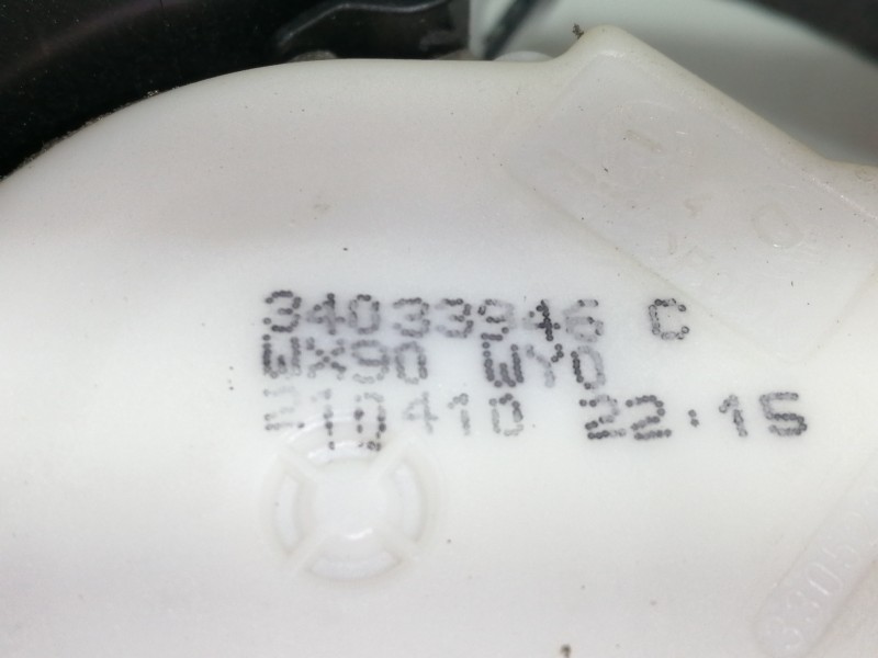 Recambio de cinturon seguridad trasero izquierdo para seat ibiza (6j5) stylance / style referencia OEM IAM 34033946C 6J0857805A 