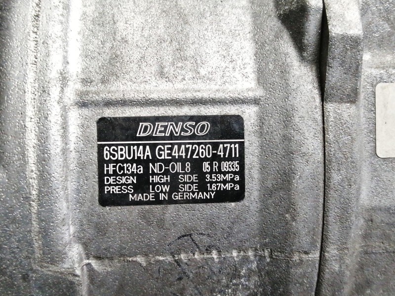 Recambio de compresor aire acondicionado para bmw x1 (e84) xdrive 18d referencia OEM IAM 6SBU14A GE4472604711 