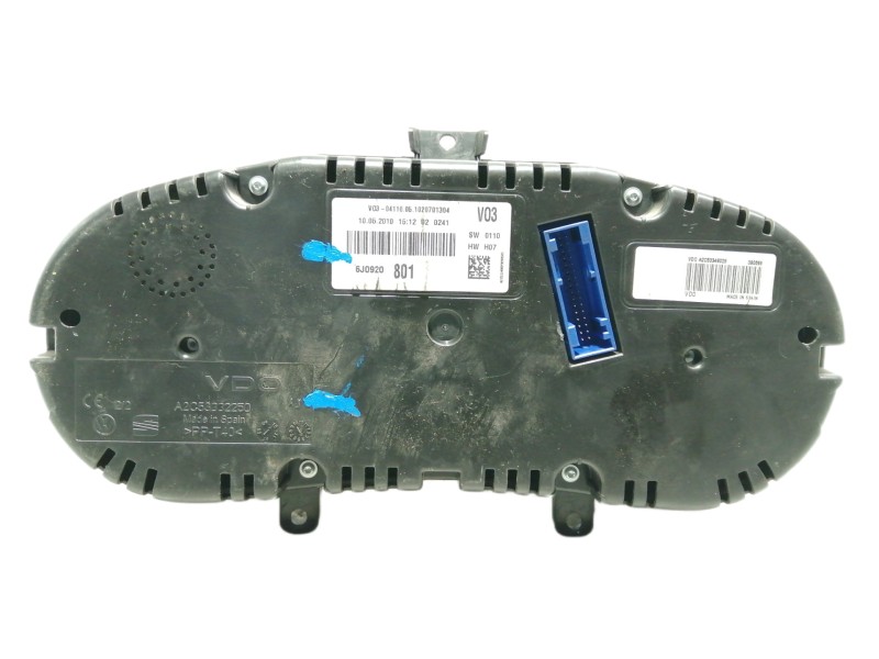 Recambio de cuadro instrumentos para seat ibiza (6j5) stylance / style referencia OEM IAM 6J0920801 A2C53332250 