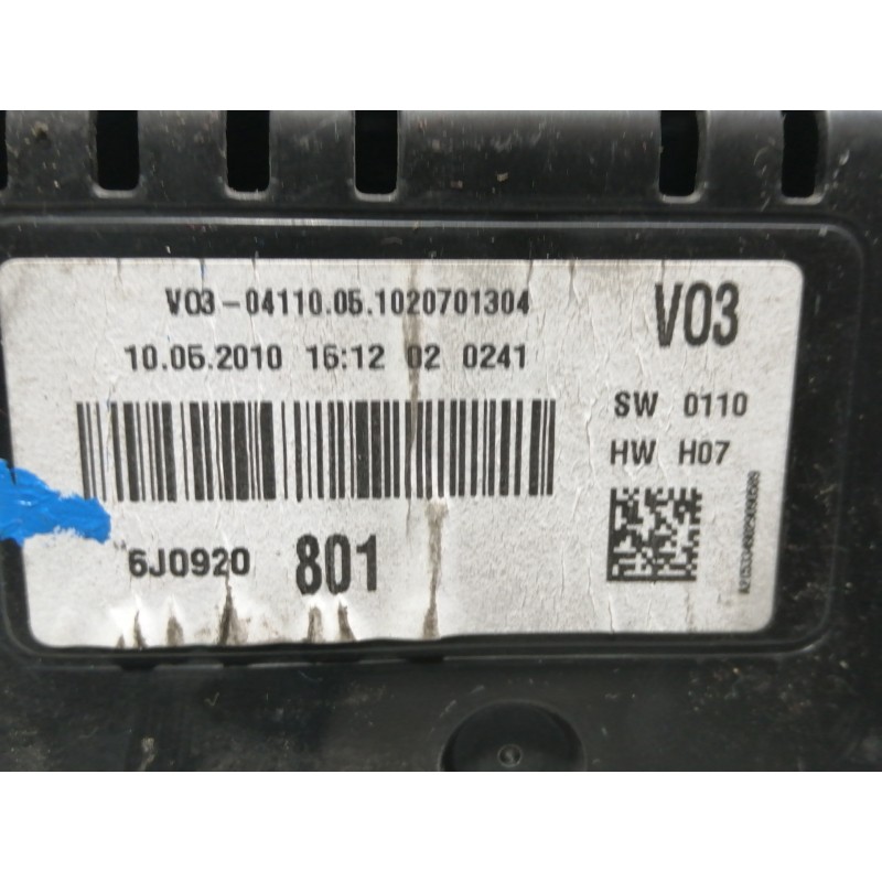 Recambio de cuadro instrumentos para seat ibiza (6j5) stylance / style referencia OEM IAM 6J0920801 A2C53332250 