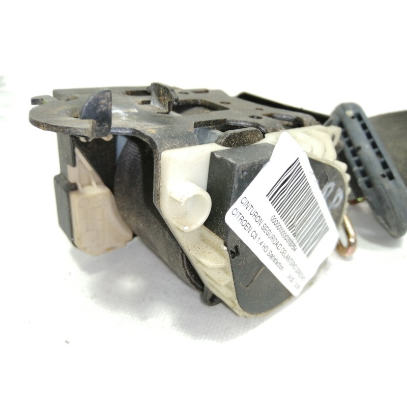 Recambio de cinturon seguridad delantero derecho para citroën c3 1.4 hdi satisfaction referencia OEM IAM 96408406XX  5 PUERTAS