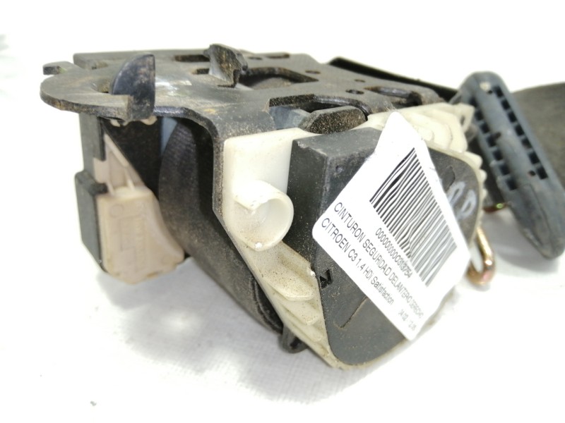 Recambio de cinturon seguridad delantero derecho para citroën c3 1.4 hdi satisfaction referencia OEM IAM 96408406XX  5 PUERTAS