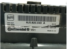 Recambio de mando calefaccion / aire acondicionado para seat ibiza (6j5) stylance / style referencia OEM IAM 6J0820043A 6J082004 2