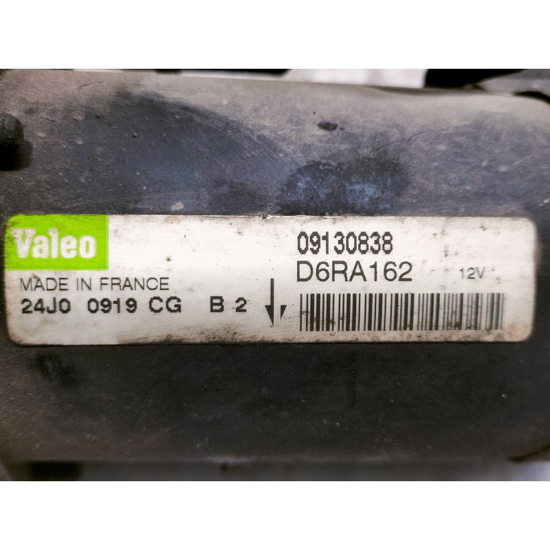 Recambio de motor arranque para opel corsa c club referencia OEM IAM 09130838  