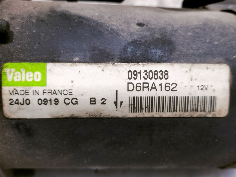 Recambio de motor arranque para opel corsa c club referencia OEM IAM 09130838  