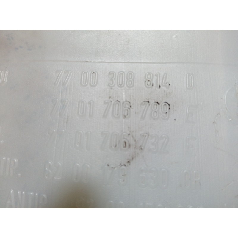 Recambio de deposito limpia para nissan kubistar (x76) pro (l1) referencia OEM IAM 7700308814  