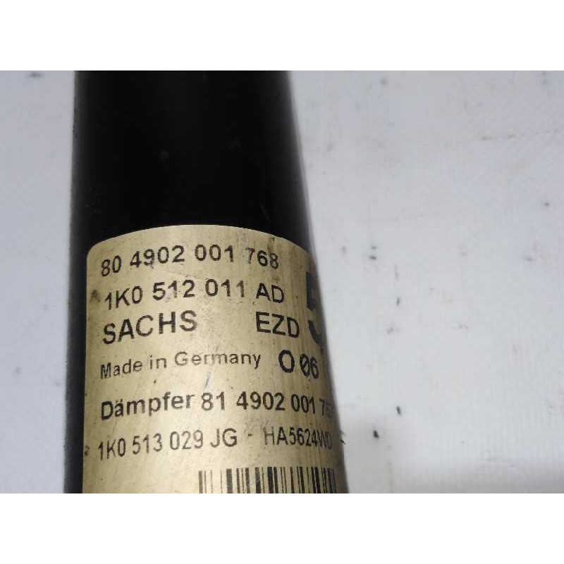 Recambio de amortiguador trasero derecho para seat toledo (5p2) reference referencia OEM IAM 1K0512011AD  