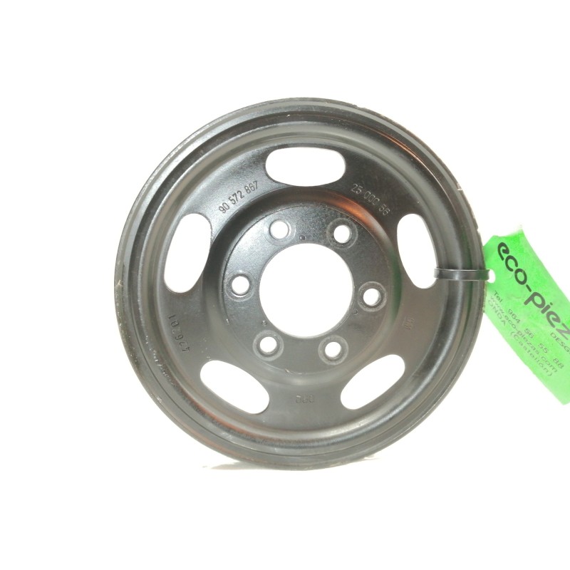 Recambio de polea cigueñal para opel corsa d cosmo referencia OEM IAM 90572867  