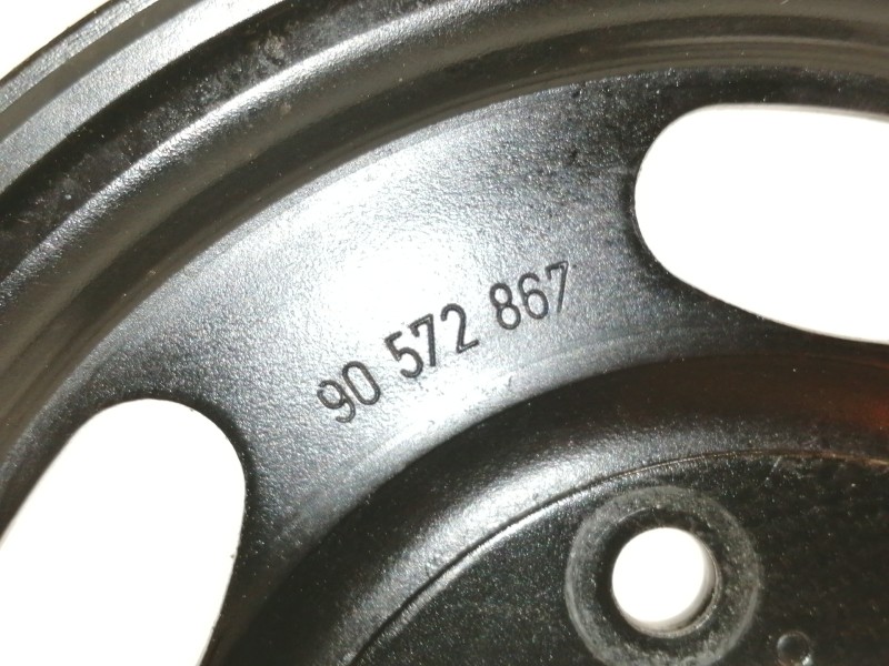 Recambio de polea cigueñal para opel corsa d cosmo referencia OEM IAM 90572867  