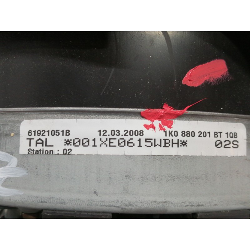 Recambio de airbag delantero izquierdo para volkswagen passat berlina (3c2) advance referencia OEM IAM 1K0880201BT  