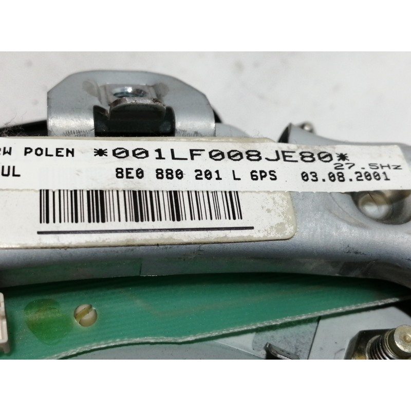 Recambio de airbag delantero izquierdo para audi a2 (8z) 1.4 style referencia OEM IAM 8E0880201L  