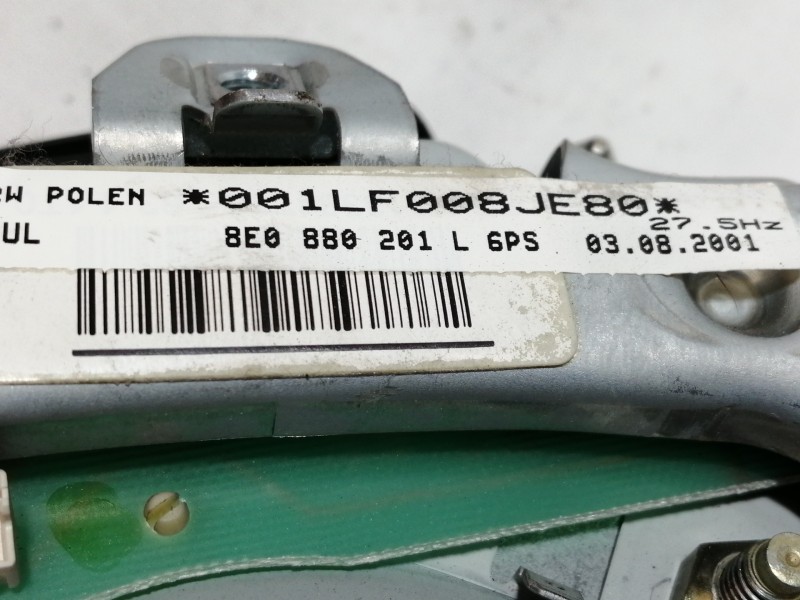 Recambio de airbag delantero izquierdo para audi a2 (8z) 1.4 style referencia OEM IAM 8E0880201L  
