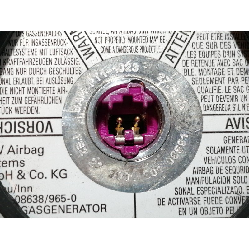 Recambio de airbag delantero izquierdo para audi a2 (8z) 1.4 style referencia OEM IAM 8E0880201L  