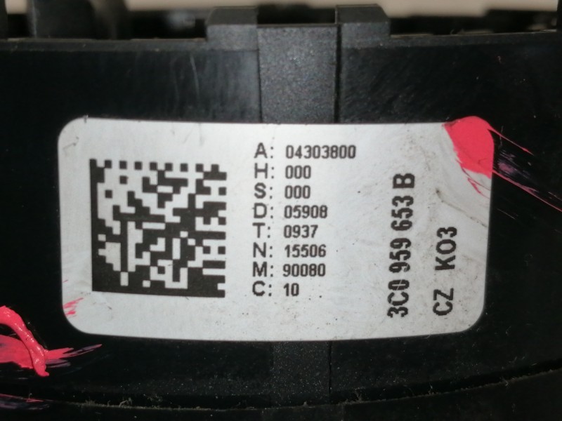 Recambio de anillo airbag para volkswagen passat berlina (3c2) advance referencia OEM IAM 3C0959653B  