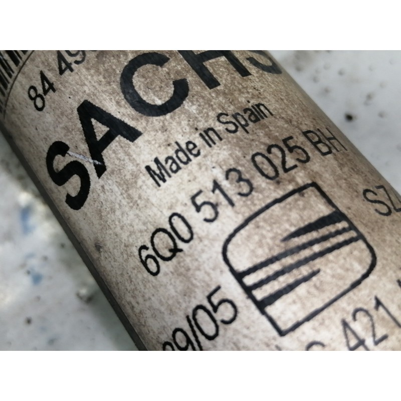 Recambio de amortiguador trasero derecho para seat ibiza (6l1) cool referencia OEM IAM 6Q0513025BH 6Q0513025 