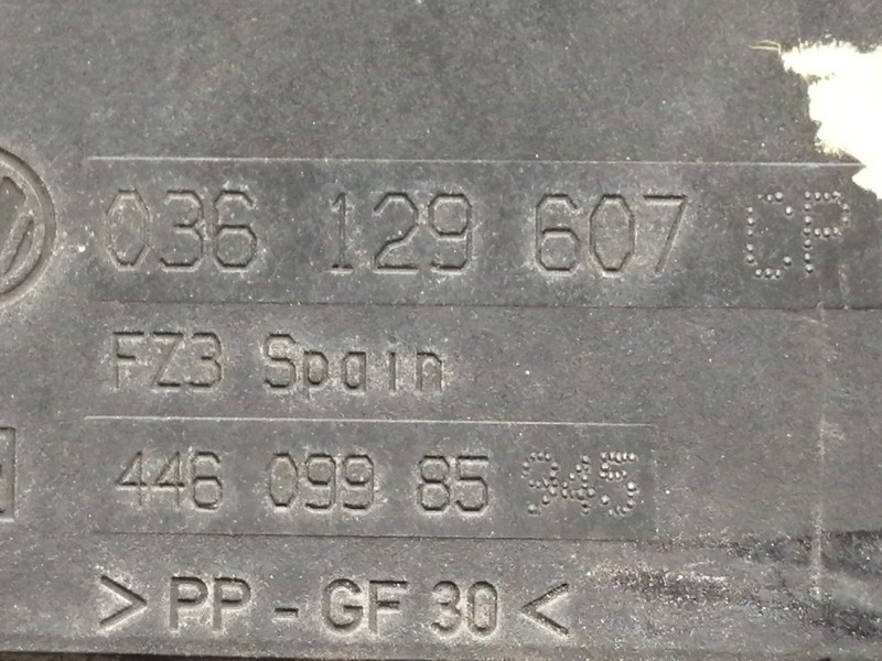 Recambio de tapa motor para seat toledo (1m2) executive referencia OEM IAM 036129607CP 44609985945 W0036129607CP 