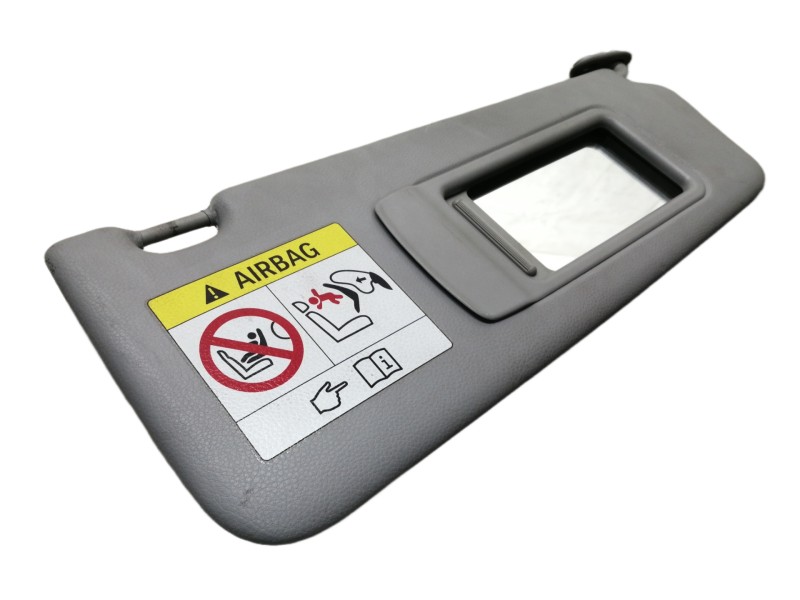 Recambio de parasol derecho para bmw x1 (e84) xdrive 18d referencia OEM IAM 725198403 51167252008 