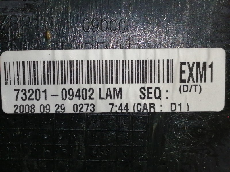 Recambio de guarnecido puerta trasera izquierda para ssangyong kyron 200 xdi limited referencia OEM IAM 7320109402LAM 7320109402