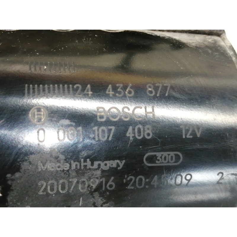 Recambio de motor arranque para opel corsa d essentia referencia OEM IAM 24436877  