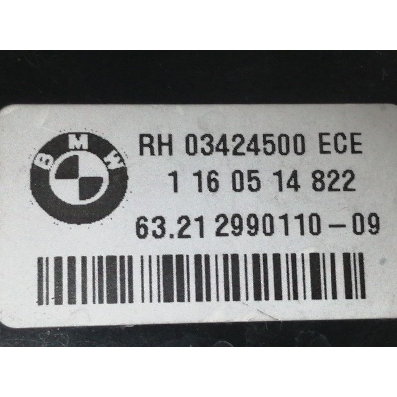 Recambio de piloto trasero derecho para bmw x1 (e84) xdrive 18d referencia OEM IAM 03424500 1160514822 6321299011009