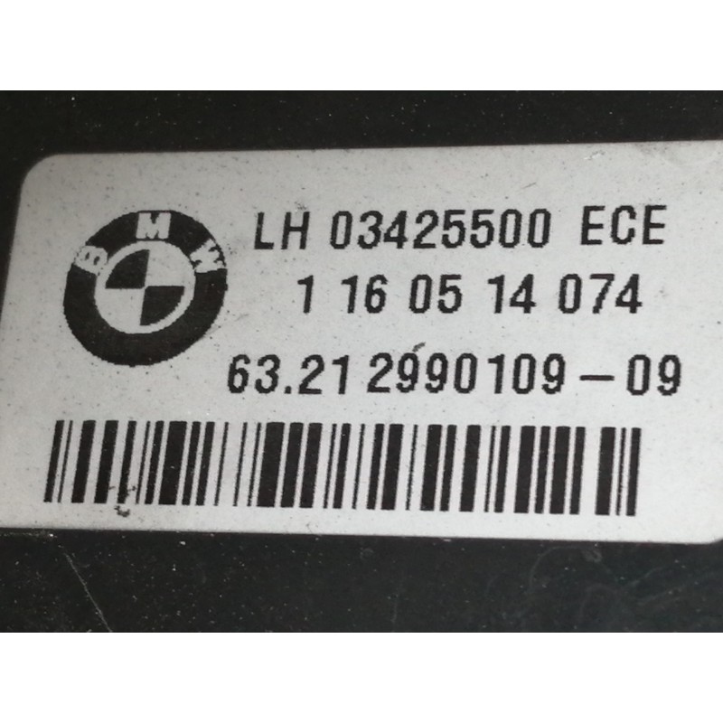 Recambio de piloto trasero izquierdo para bmw x1 (e84) xdrive 18d referencia OEM IAM 03425500 1160514074 6321299010909
