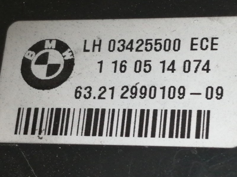Recambio de piloto trasero izquierdo para bmw x1 (e84) xdrive 18d referencia OEM IAM 03425500 1160514074 6321299010909
