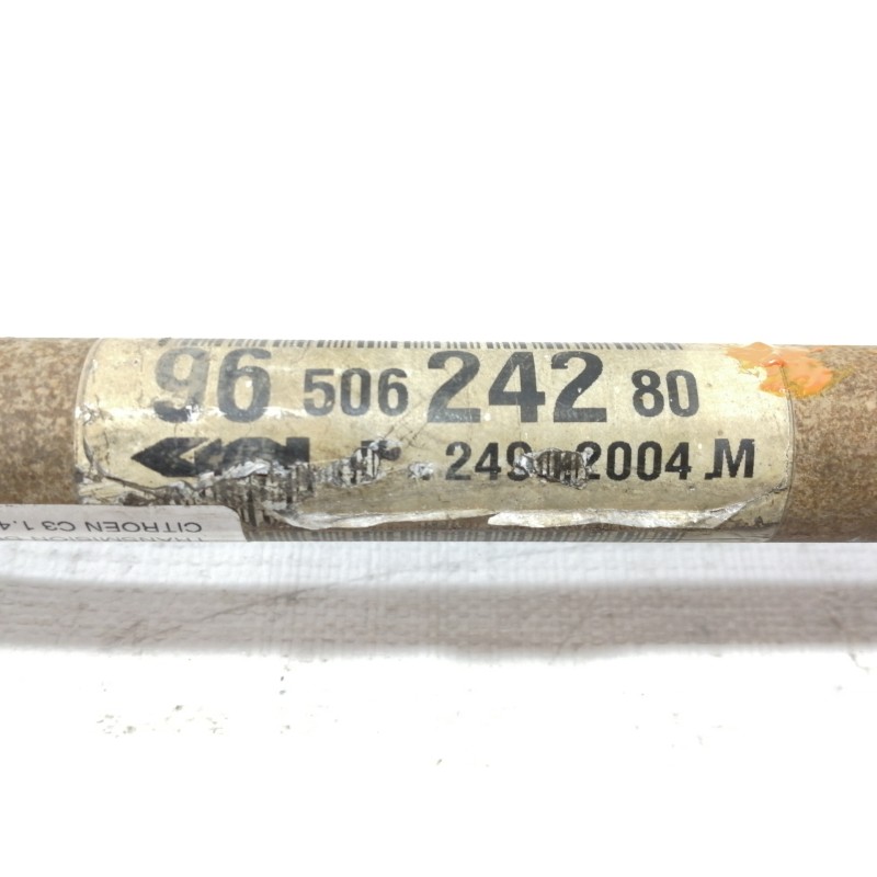 Recambio de transmision delantera izquierda para citroën c3 1.4 hdi satisfaction referencia OEM IAM 9650624280  