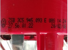 Recambio de piloto trasero izquierdo interior para volkswagen passat berlina (3c2) advance referencia OEM IAM 3C5945093E 2756012 2