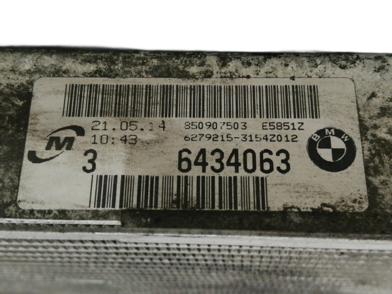 Recambio de radiador agua para bmw x1 (e84) xdrive 18d referencia OEM IAM 850907503 E5851Z 