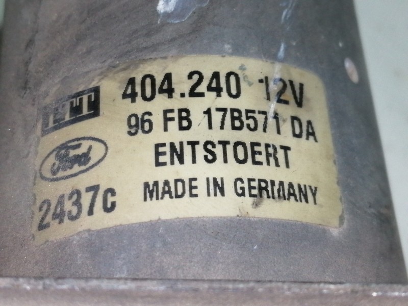 Recambio de motor limpia delantero para ford puma (cce) 1.7 referencia OEM IAM 96FB17B571DA 96FB17B571DA 