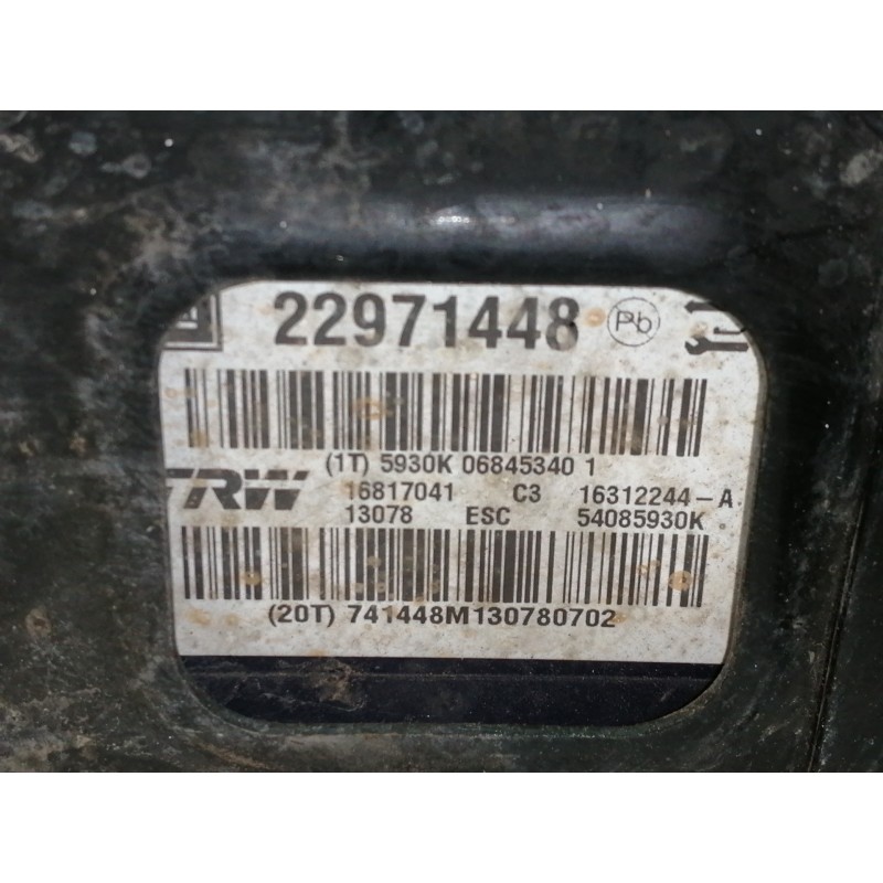 Recambio de abs para opel insignia sports tourer sport referencia OEM IAM 22971448  