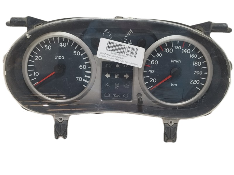 Recambio de cuadro instrumentos para renault clio ii fase ii (b/cb0) authentique referencia OEM IAM P8200261102  