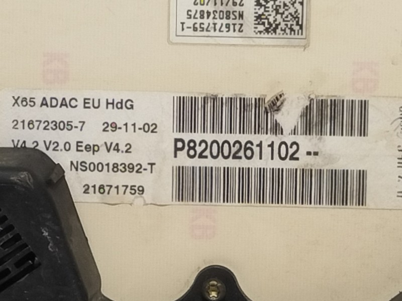 Recambio de cuadro instrumentos para renault clio ii fase ii (b/cb0) authentique referencia OEM IAM P8200261102  