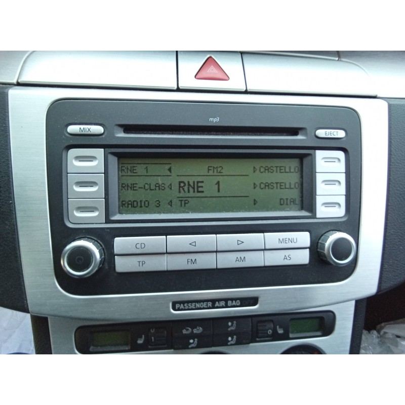 Recambio de sistema audio / radio cd para volkswagen passat berlina (3c2) advance referencia OEM IAM 1K0035186AD  