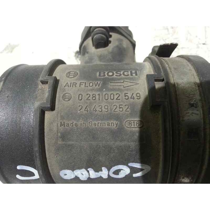 Recambio de caudalimetro para opel combo (corsa c) 1.3 16v cdti cat (z 13 dt / ln9) referencia OEM IAM 0281002549 BOSCH 24439252
