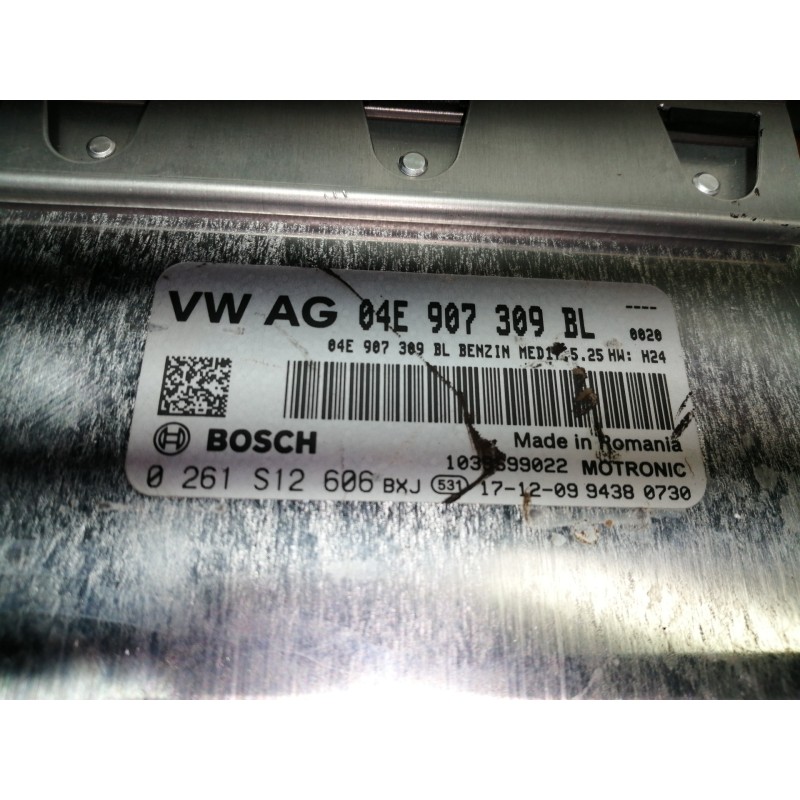 Recambio de centralita motor uce para seat leon (5f1) reference referencia OEM IAM 04E907309BL 0261S12606 