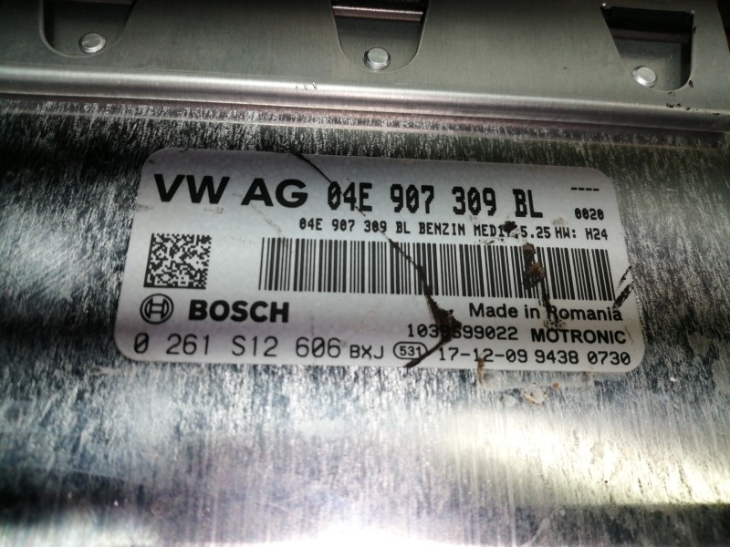 Recambio de centralita motor uce para seat leon (5f1) reference referencia OEM IAM 04E907309BL 0261S12606 