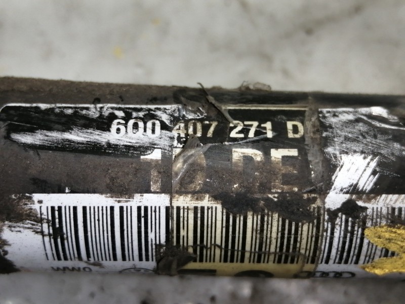 Recambio de transmision delantera izquierda para skoda roomster (5j7) friend referencia OEM IAM 600407271  