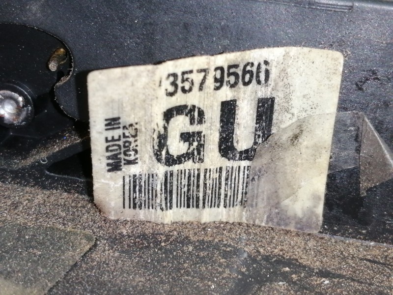 Recambio de cerradura puerta trasera derecha para opel insignia sports tourer sport referencia OEM IAM 3579566  