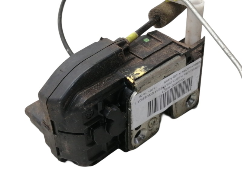 Recambio de cerradura puerta delantera izquierda para nissan micra (k12e) acenta referencia OEM IAM 80501AX111  