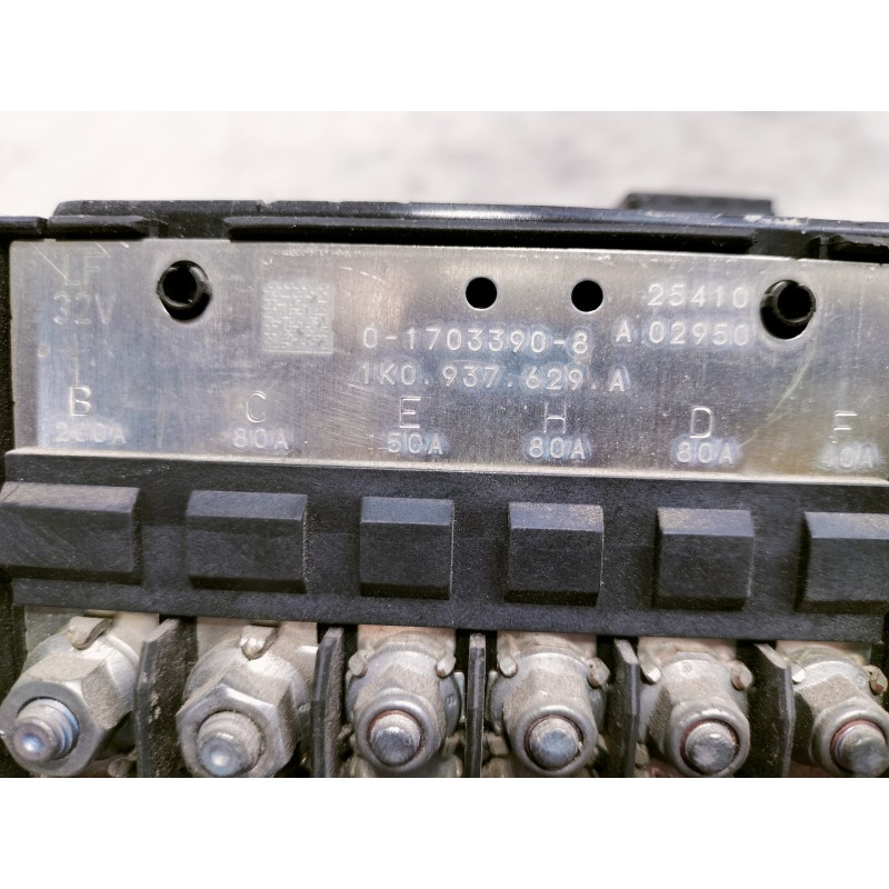 Recambio de caja reles / fusibles para volkswagen golf vi (5k1) advance bluemotion referencia OEM IAM 1K0937629A  