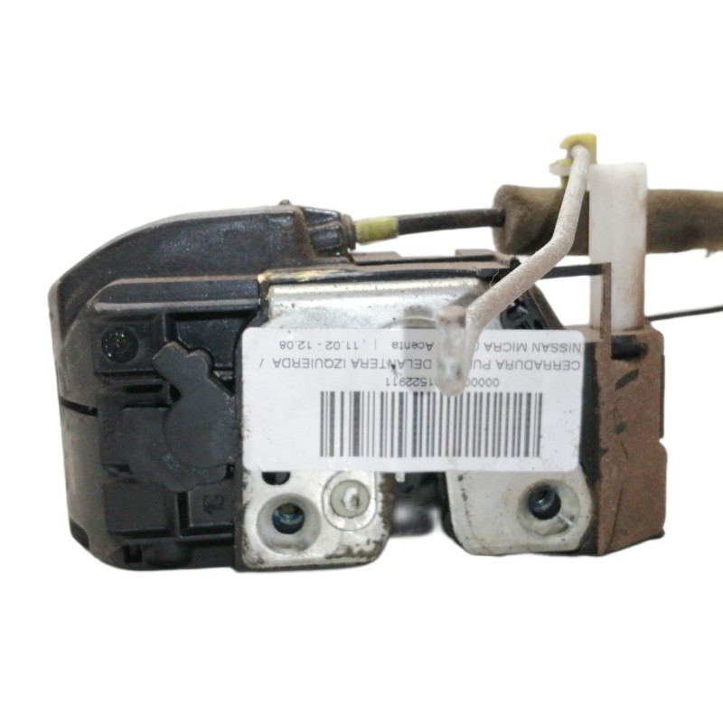 Recambio de cerradura puerta delantera izquierda para nissan micra (k12e) acenta referencia OEM IAM 80501AX111  