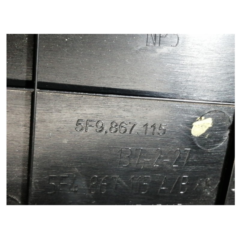 Recambio de guarnecido puerta trasera izquierda para seat leon (5f1) reference referencia OEM IAM 5F9867115  