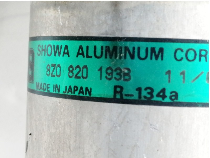 Recambio de tubos aire acondicionado para audi a2 (8z) 1.4 style referencia OEM IAM 8Z0820193B 8Z1260740 