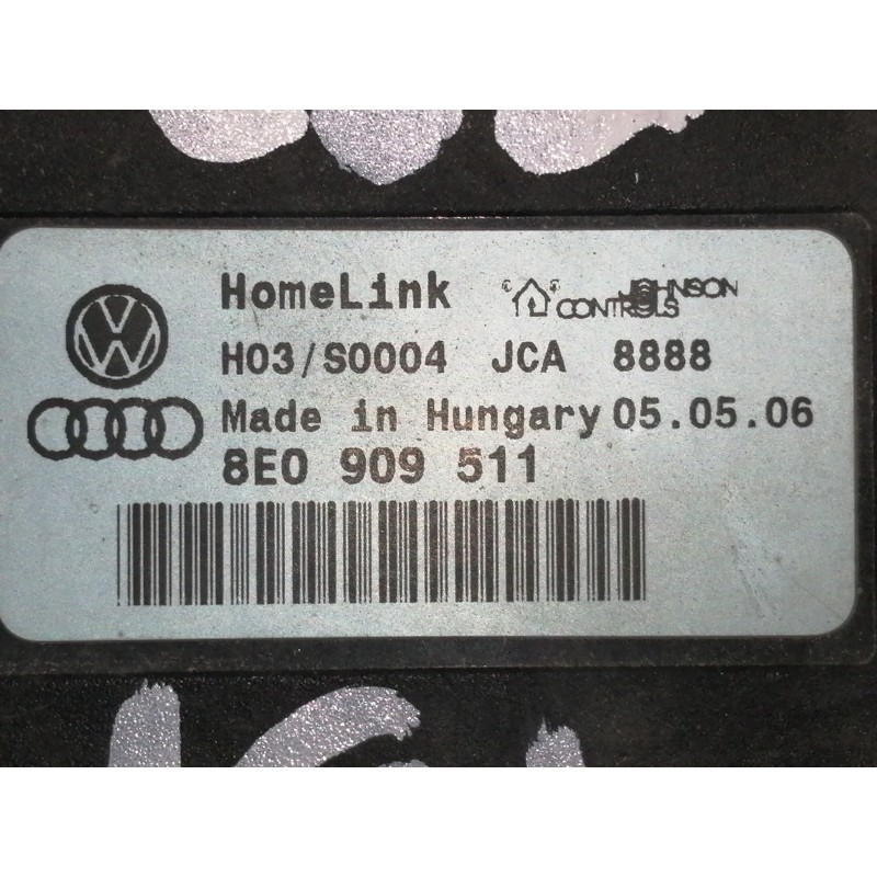 Recambio de modulo electronico para audi a3 sportback (8p) 2.0 tdi ambiente referencia OEM IAM 8E0909511  