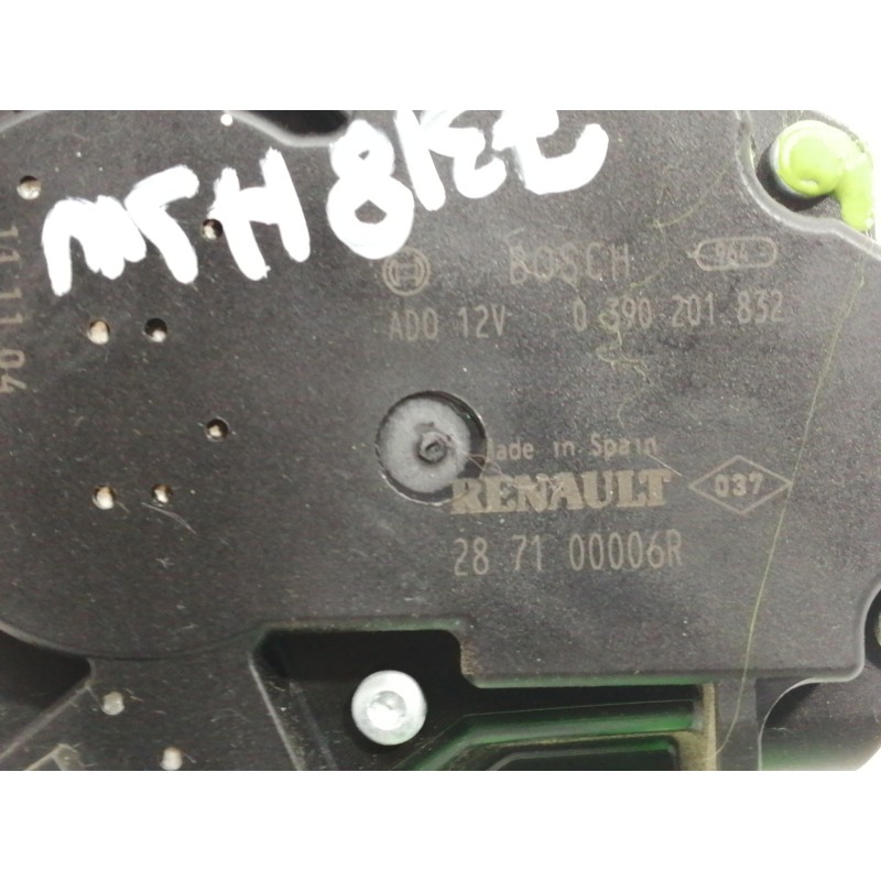 Recambio de motor limpia trasero para renault laguna iii bt3s referencia OEM IAM 287100006R  