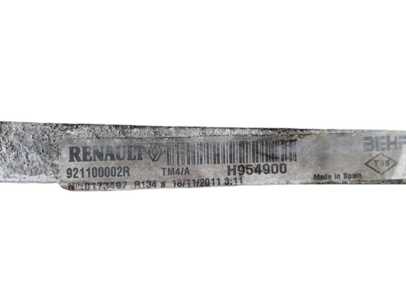Recambio de condensador / radiador aire acondicionado para renault laguna iii bt3s referencia OEM IAM `921100002R  