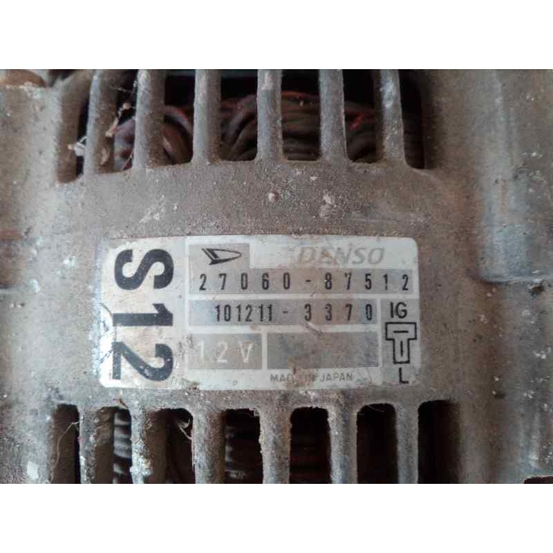 Recambio de alternador para piaggio (vespa) porter pick - up diesel referencia OEM IAM 1012113370  